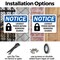 Signmission Lockout Power Before Removing Guards OSHA Notice Sign, Plastic, 10in W x 7in L, 2PK OS-2PACK-NS-P-710-L-15903 - alternate 2